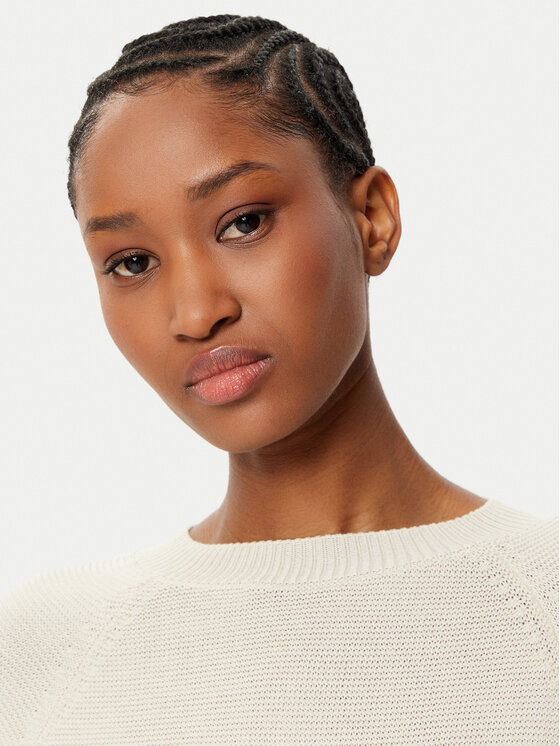 Weekend Max Mara Weekend Max Mara Sweter Linz 2515361161 Écru Relaxed Fit