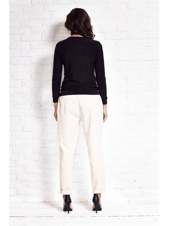 Awama Awama Maglione A109 Nero Basic Fit