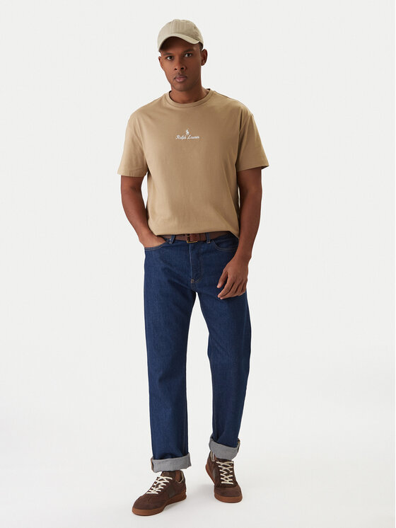 Polo Ralph Lauren Polo Ralph Lauren T-krekls 710981370005 Bēšs Classic Fit