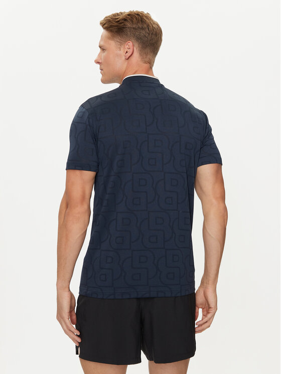 BOSS Boss Polo majica Pariq MB 7 50521973 Mornarsko modra Slim Fit