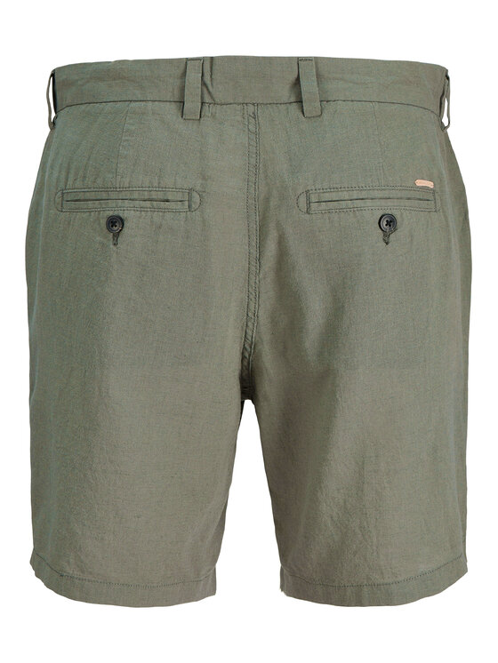 Jack & Jones Jack & Jones Auduma šorti Stace Summer 12248627 Haki Regular Fit