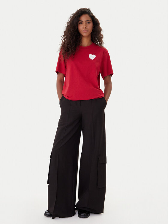 HUGO HUGO T-Shirt Vintag 50551445 Rot Regular Fit
