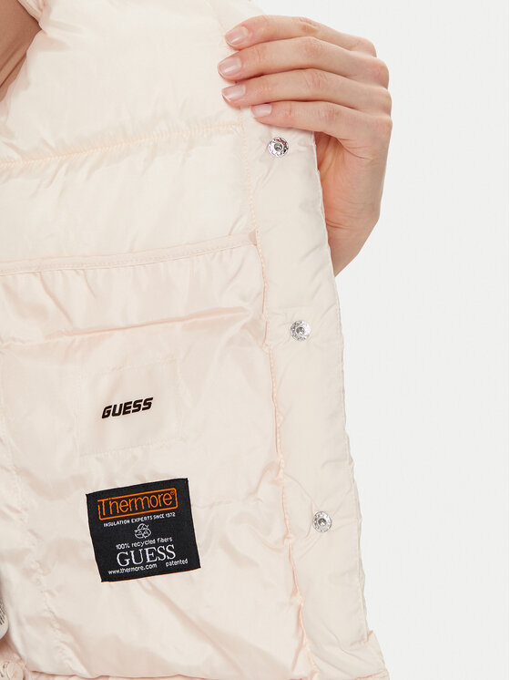Guess Guess Ujjatlan V4RL02 WFYE2 Fehér Regular Fit