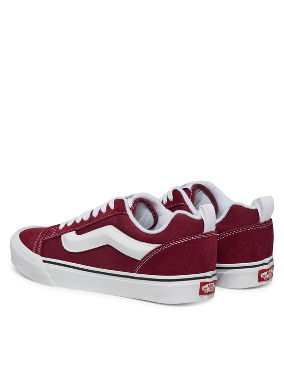 Vans Vans Sneakers aus Stoff Knu Skool VN000D22ZCF1 Dunkelrot