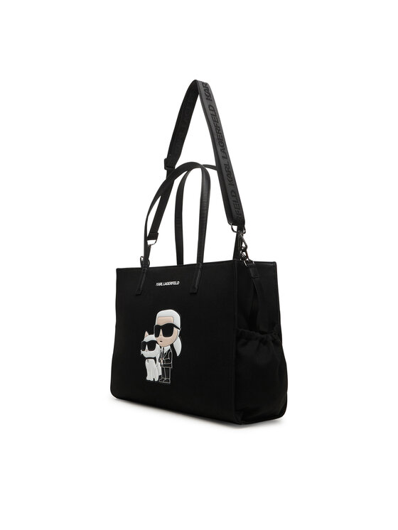 Karl Lagerfeld Kids Karl Lagerfeld Kids Vložná taška do kočárku Newborn D2 Z31195 Černá