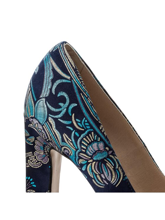 Scarpe basse W00027-1459-049 Blu scuro