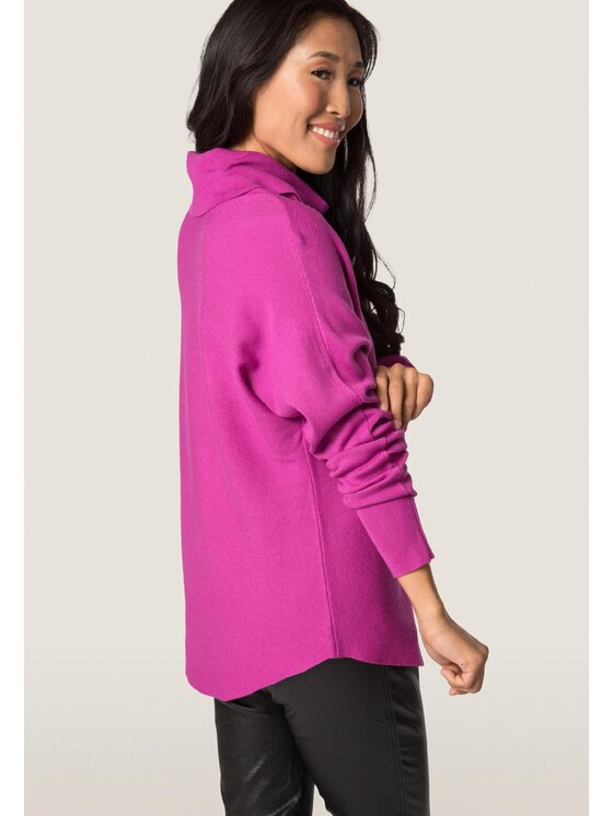 QUIOSQUE QUIOSQUE Sveter 6TS001 Fialová Regular Fit