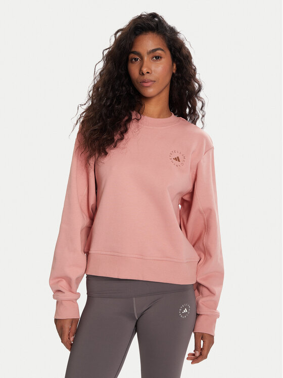 adidas by Stella McCartney adidas by Stella McCartney Μπλούζα JX6784 Ροζ Regular Fit