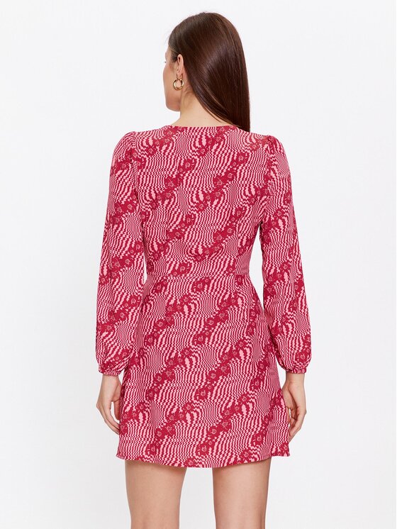 Glamorous Glamorous Повсякденна сукня TM0157A Червоний Regular Fit