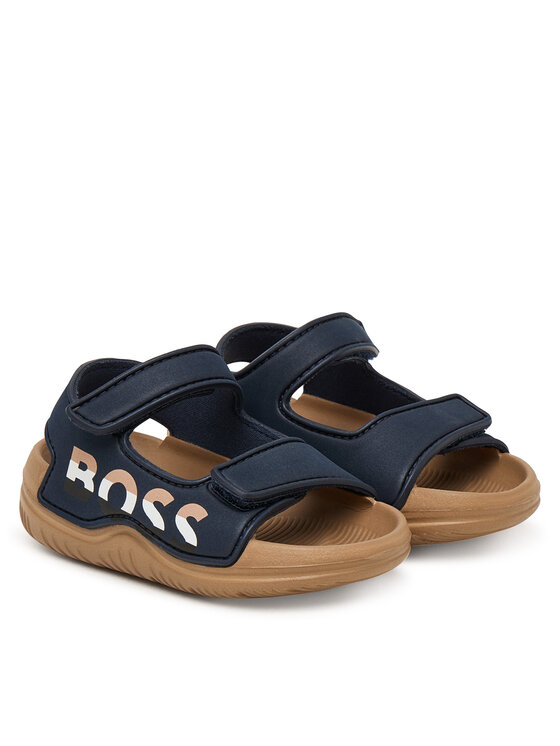 BOSS BOSS Sandale J52821 M Tamnoplava