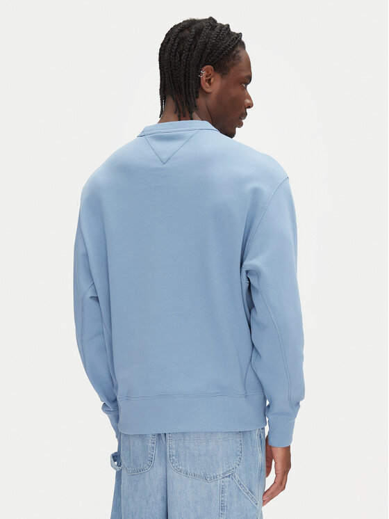 Tommy Jeans Tommy Jeans Džemperis Paisley Flag DM0DM20832 Mėlyna Relaxed Fit