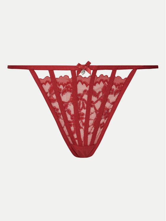 Hunkemöller Hunkemöller Souprava tang 300279 Červená