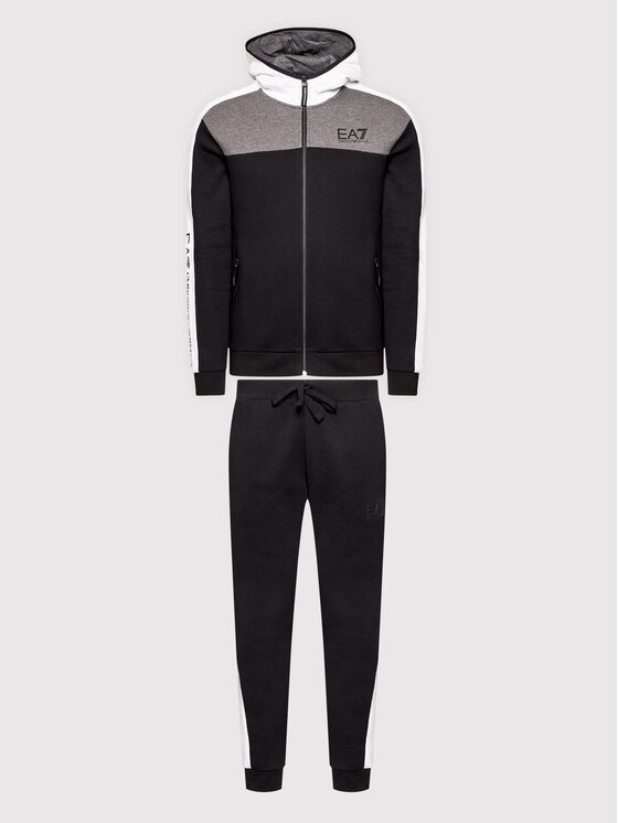 EA7 Emporio Armani EA7 Emporio Armani Sportinis kostiumas 6HPV89 PJ07Z 1200 Juoda Regular Fit