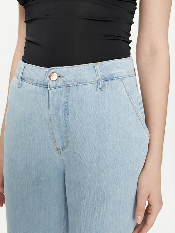 Rinascimento Rinascimento Jeansy CFC0117534003 Niebieski Relaxed Fit