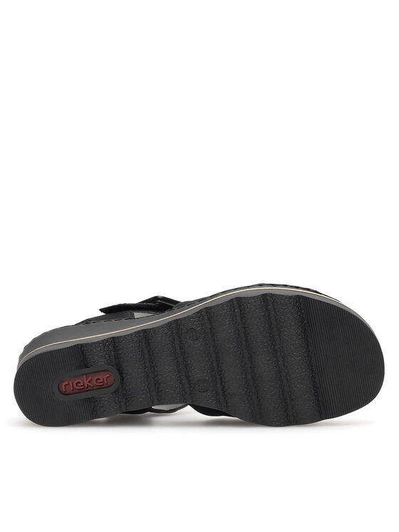 Rieker Rieker Sandale 67463-00 Negru
