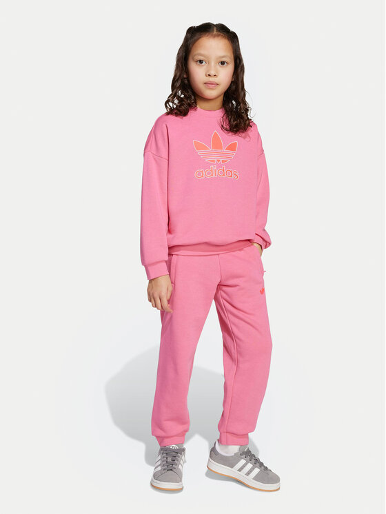 adidas adidas Trenirka JY1152 Roza Loose Fit