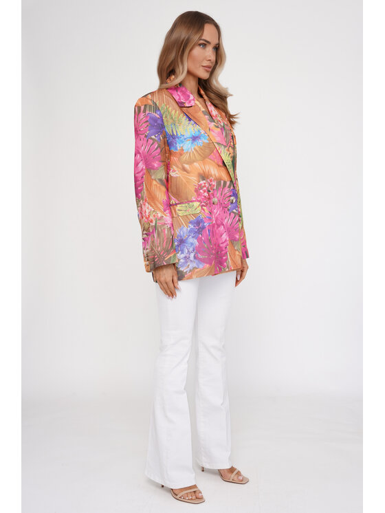 lemoniade lemoniade Marynarka L776Z Hawaii Kolorowy Oversize