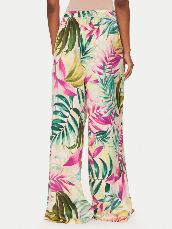 Guess Guess Palazzo hlače W5GB11 WH9C2 Pisana Wide Leg