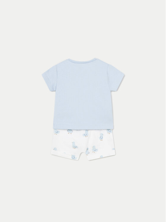Mayoral Mayoral 2er-Set T-Shirts und Shorts 1628 Himmelblau Regular Fit