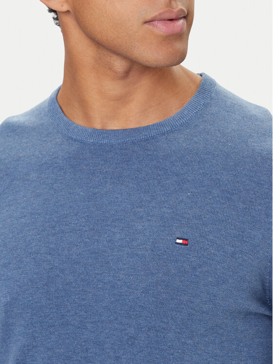 Tommy Hilfiger Tommy Hilfiger Светр Essential Ssnl MW0MW39999 Голубий Regular Fit