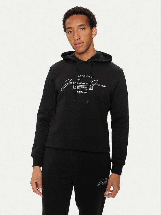 Jack&Jones Jack&Jones Trenerka Ferris 12266296 Crna Standard Fit