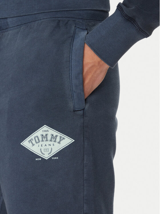 Tommy Jeans Tommy Jeans Športne kratke hlače Varsity DM0DM20936 Mornarsko modra Regular Fit