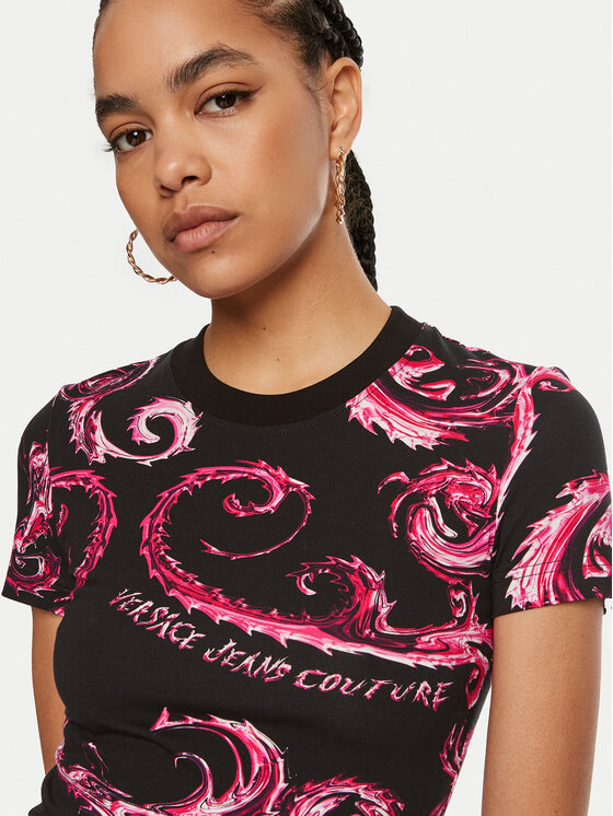 Versace Jeans Couture Versace Jeans Couture T-särk 77HAH608 JS409 Must Slim Fit