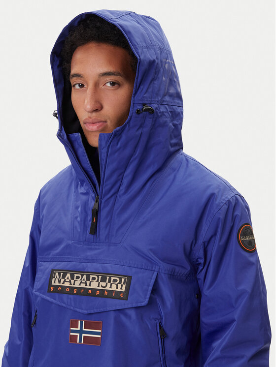 Napapijri Napapijri Bunda anorak Rainforest Next NP0A4IB9 Modrá Regular Fit