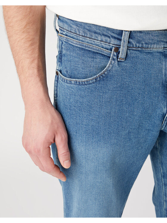 Wrangler Wrangler Jeans RIVER Blu Straight Fit