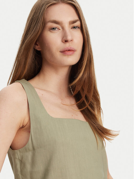 Marella Marella Top Terni 2513161055 Zielony Regular Fit