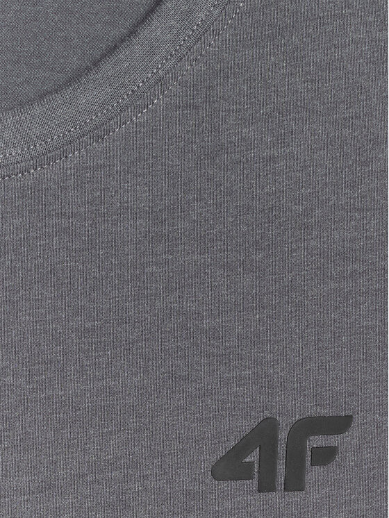 4F 4F Longsleeve NOS Szary ciemny Slim Fit