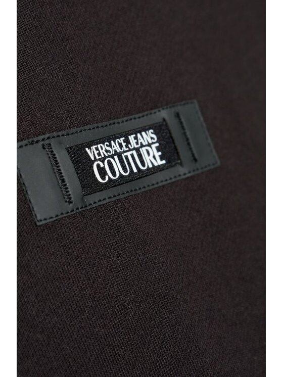 Versace Jeans Couture Versace Jeans Couture Bluza 77GAI3R3 F0002 899 Czarny Regular Fit