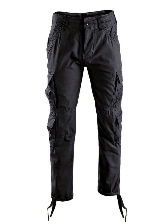 Brandit Brandit Spodnie cargo 1016.2.5XL Czarny Slim Fit