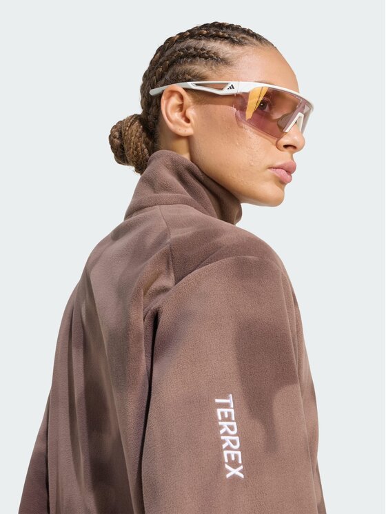 adidas adidas Bluza techniczna 165307 Brązowy Regular Fit
