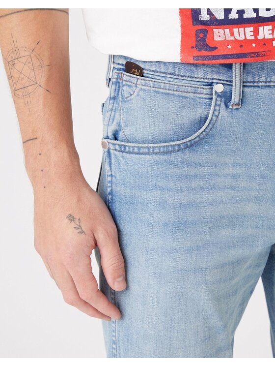 Wrangler Wrangler Jeans GREENSBORO Blu Straight Fit