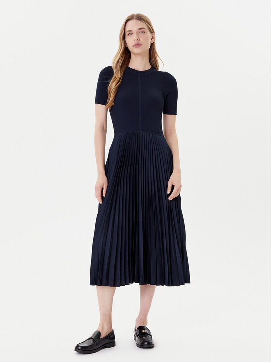 BOSS Sukienka codzienna Fadridi 50535658 Niebieski Regular Fit