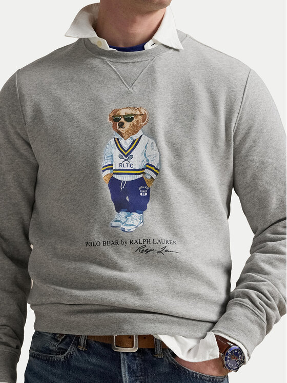 Polo Ralph Lauren Polo Ralph Lauren Pulóver 710973145002 Szürke Relaxed Fit