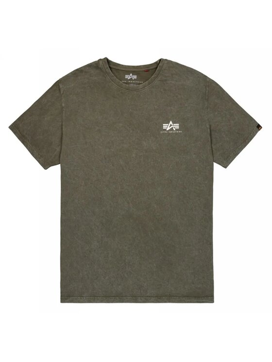 Alpha Industries Alpha Industries T-Shirt AI.258508 Zielony Regular Fit