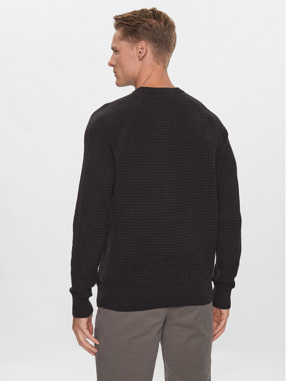 Calvin Klein Calvin Klein Sweter K10K111476 Czarny Regular Fit