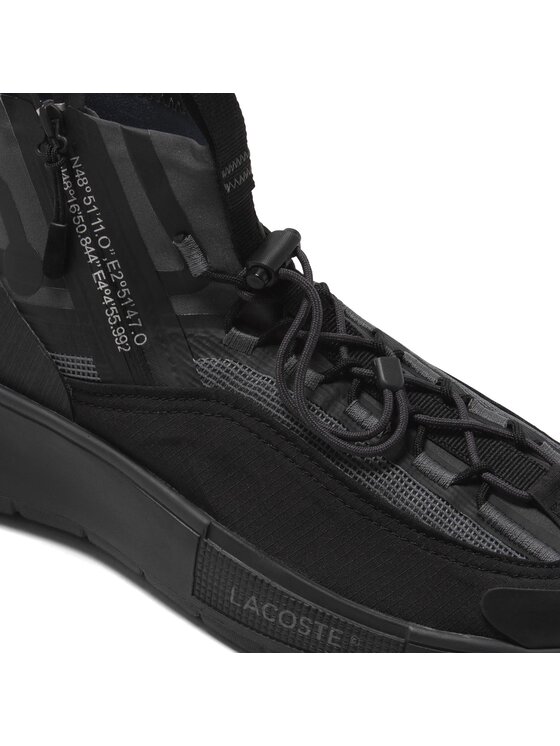 Lacoste Lacoste Сникърси Audyssor Lite Sock Textile 746SMA0120 Черен
