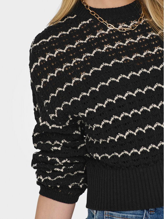 ONLY ONLY Maglione Asa 15310527 Nero Regular Fit