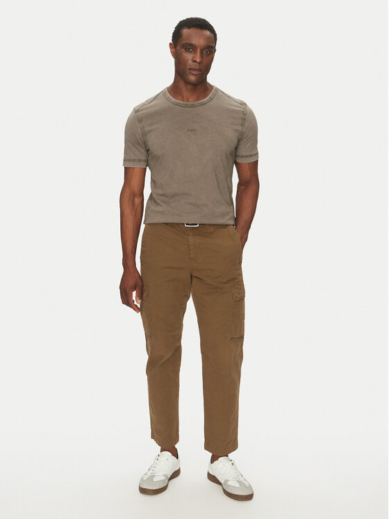 BOSS BOSS Majica Tokks 50502173 Bež Regular Fit