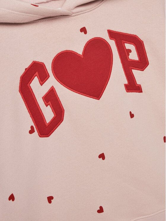Gap Gap Суитшърт 590866-00 Розов Regular Fit