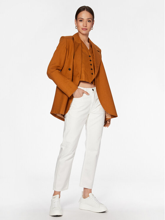 Calvin Klein Calvin Klein Джинси K20K205167 Білий Mom Fit