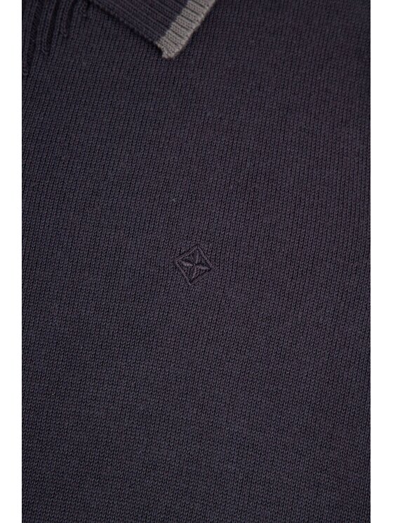 Coccodrillo Coccodrillo Sweter ZC5172101EJB-015 Granatowy Regular Fit