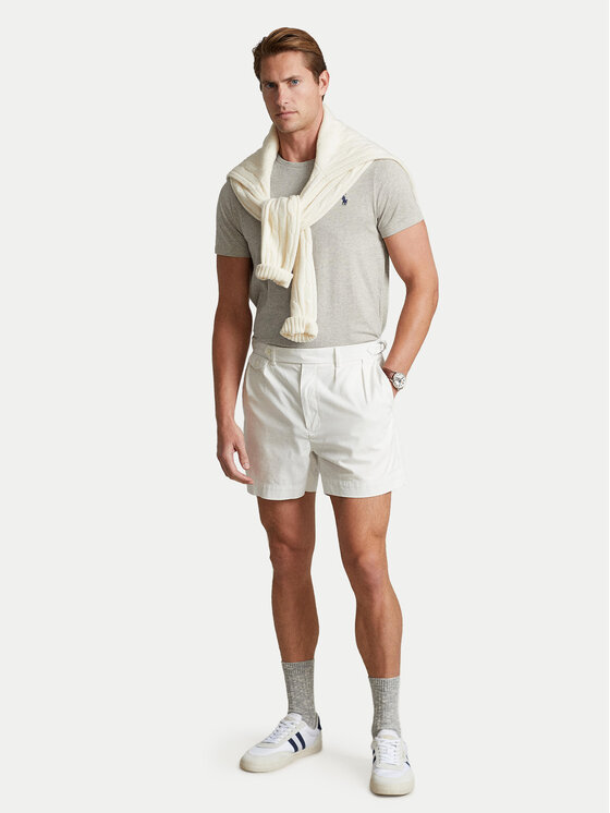 Polo Ralph Lauren Polo Ralph Lauren T-krekls Bsr 710680785 Pelēks Custom Slim Fit