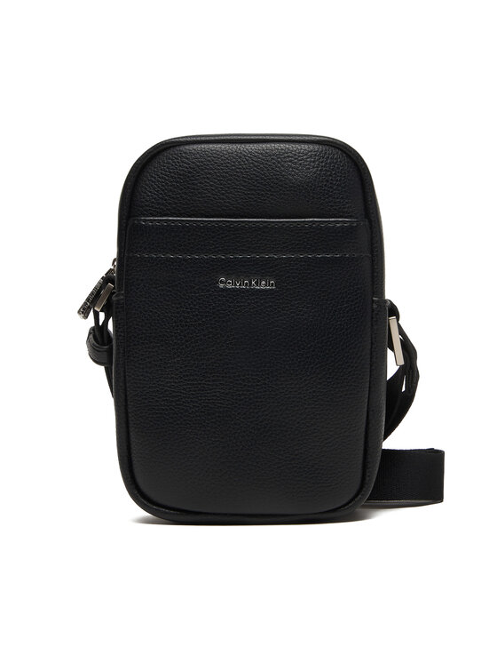 Calvin Klein Calvin Klein Geantă crossover Raised Slim Reporter LV04D3278G Negru