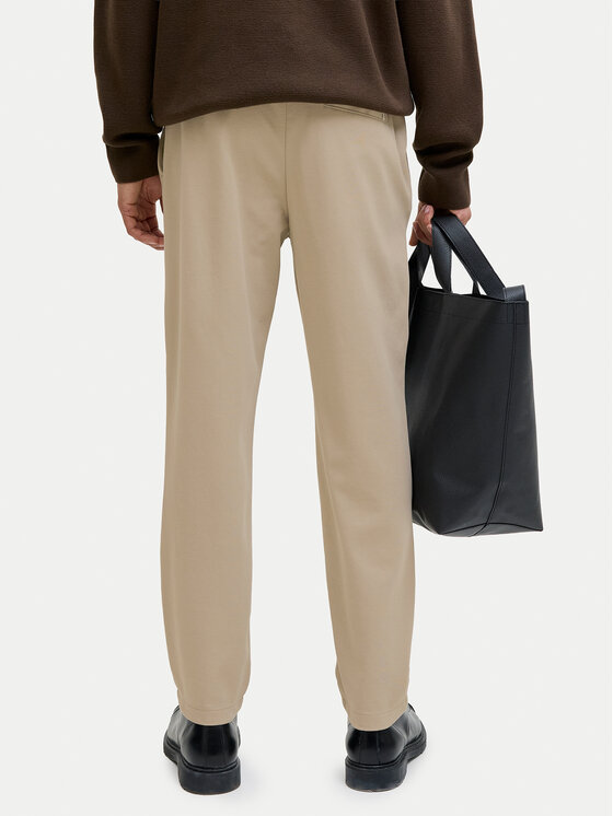 Jack & Jones Jack & Jones Spodnie materiałowe Ace Neo 12282533 Beżowy Tapered Fit