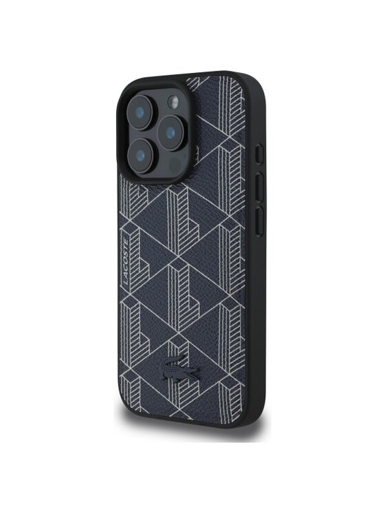 Etui na telefon Lacoste, Grantowe, Apple iPhone 16 Pro