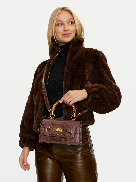 Guess Guess Ročna torba HWKB95 06200 Rjava